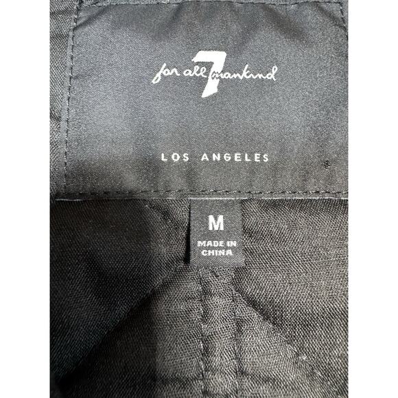 7 For All Mankind Women’s Quilted Embroidered Jacket Size M Multicolor Boho Y2K - Picture 2 of 7